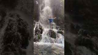 In Village (water fall) beautiful weather 🌦️    Swimming and slides.  Produce electricity