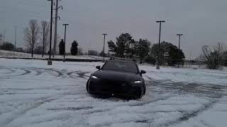 C8 RS6 Parking Lot Snownuts