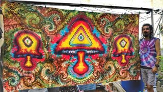 Tie Dye Tapestry Reveal (4.6ft. x 8.5ft.)