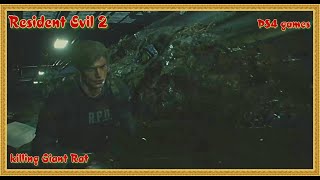 Story Mode-killing giant Rat_#Resident Evil 2_Boss Fight _level-High.#SHORTS #GAMING SOFT