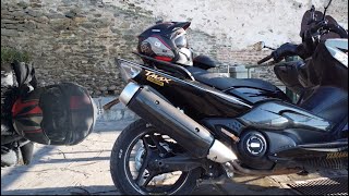 🎥παρουσιάζουμε το TMAX500 η αλλιώς το BLACK MAX🏍️#tmax500 #yamaha