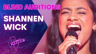 Shannen Wick Performs Sam Brown's Stop | The Blind Auditions | The Voice Australia