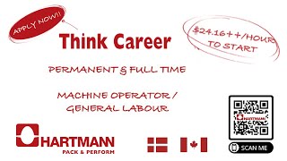 Hartmann Packaging Brantford - Employment - Career - opportunities July 2022