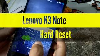 Lenovo K3 Note (K50a40) Hard Reset