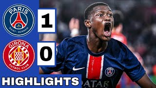 🔵PSG vs Girona (1-0) Extended HIGHLIGHTS | UEFA Champions League