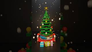 Сборка Lego набора Рождественская ёлка 40573. Lego Christmas Tree. #lego #brick