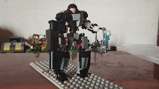 Як робити мегатрона з lego деталей/How to make megatron from lego parts