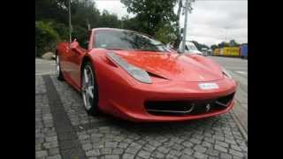 Ferrari 458 Italia - trouble to park, sound, details