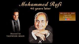 A TRIBUTE TO MOHAMMED RAFI by TANWEER MIAN | SONU NIGAM, FUZAIL RAFI, NASIRR KHAN, SUSHMA SHRESTHA