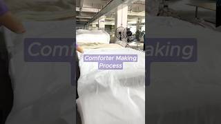 The Art of Comforter Making: Behind the Scenes Process Revealed#comforter#quilt#pillow#sleep