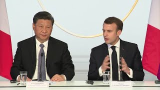 Çin Cumhurbaşkanı Xi Jinping, Paris’te