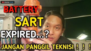 TIDAK PERLU PANGGIL TEKNISI ‼️ INI CARA GANTI BATTERY SART DIATAS KAPAL