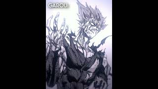 Garou 😈😈 Manga edit #shorts #garou