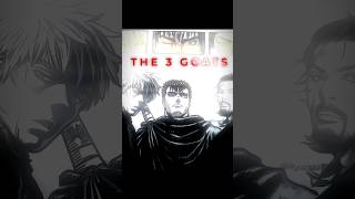 The 3 Goats of Seinen Manga | Guts | Thorfinn | Miyamoto Musashi | Manga Edit | Glory (slowed)