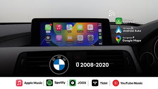 BMW CarPlay Interface | เพิ่ม Apple CarPlay และ Android Auto สำหรับ BMW ปี 2008-2020