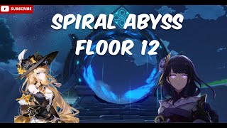 C0 Navia / C3 Raiden aggravate 4.4 Spiral abyss Floor 12