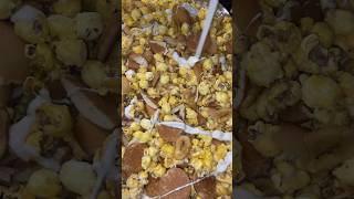 Banana Pudding Popcorn Recipe #foodie #foodshorts #popcorn #snacks #banana #recipe