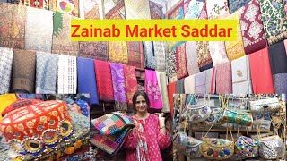 Zainab Market Saddar Karachi/The biggest&Oldest market/Affordable winter collection/Antique jewelry