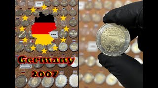 2 euro coin Germany 2007 # commemorative coin # 50th anniversary of the Treaty of Rome