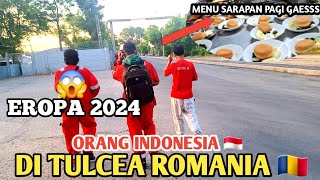 ORANG INDONESIA 🇮🇩 DI ROMANIA 🇹🇩 SARAPAN PAGI KE KANTIN BINGUNG GAK ADA PISANG GORENG ‼️