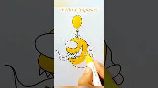 #yellow #imposter #imposter #imaginedragons #enemy #coloring #art #drawing #ytshorts