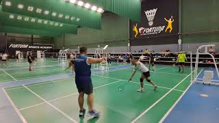 Watch This! Tess/Iqbal vs Monching/Rose #bestbadmintonclan #badmintonplays #fortunasportsacademy