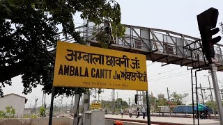 Ambala cantt Railway station Announcement