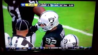 Richard Seymour Ejected For Throwing A Punch