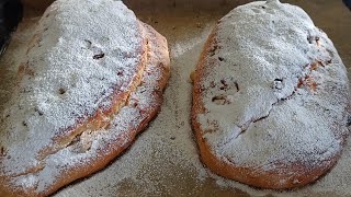 საშობაო შტოლენი Christmas Stollen recipe #საშობაო #შტოლენი #stollen