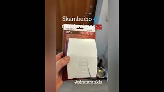 Skambučio 🎶 montavimas 🧰