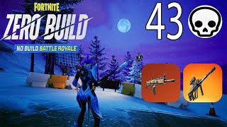 43 Elimination Solo Vs Squads "Zero Build" Gameplay (Fortnite chapter 5 season 4) Mouse and keyboard