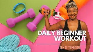 WORKOUT WITH ME | Try It Tuesday | Burn Belly Fat #fitness #over40