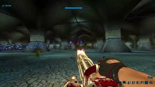 Exotech Larva Boss Fight, but with "Above All Hope" track from Serious Sam: Siberian Mayhem