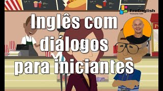 Conversação em Inglês para Iniciantes com Diálogos aula # 6 dias da semana e advérbios de frequência