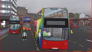 CROYDON V1.3 || Bus Route 157: West Croydon - Norwood Junction | NB4L (Eggy Livery) - Arriva!!