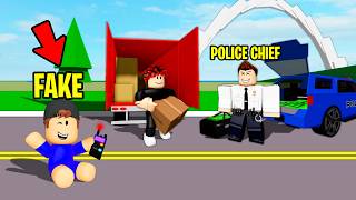 I Became A FAKE BABY To Expose POLICE CHIEF!! (Brookhaven RP)