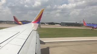 Take off from HOUSTON (Hobby) | Southwest Airlines | Boeing 737-800