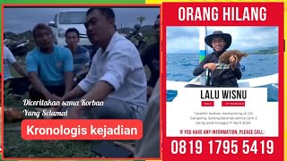 🔴VIRAL: KRONOLOGIS KEJADIAN HILANGNYA DOKTER WISNU ASAL LOMBOK TENGAH || Semoga Cepat Ditemukan