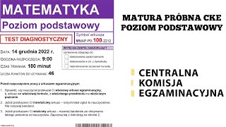 Matura próbna CKE grudzień - poziom podstawowy 1/2