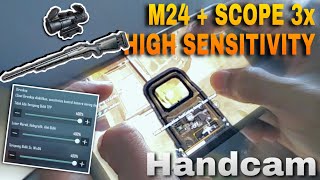 Iphone 8 Plus | High Sensitivity 4 Finger Claw Fast Reflex PUBG MOBILE @Gothic 21