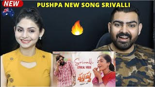 #Srivalli Song Reaction (Telugu) | Pushpa - The Rise | Allu Arjun, Rashmika | DSP |