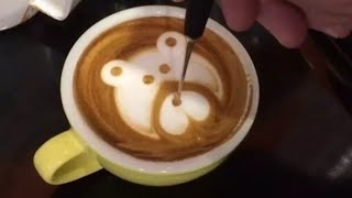 How to make Bulldog art in latte | Bulldog art | Mc Cafe Dharan