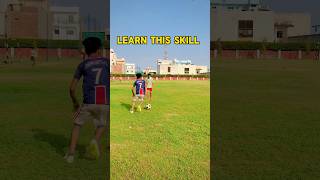 Easy Football Skills Tutorial ⚡️💯 #football #footballskills #footballshorts