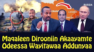 🔴ODUU AMMEE :- Maqaleen Cinqii keessa jirti Dirooniin Daaraa Goote,Somaaliyaatti Alshabaab..Russiyaa