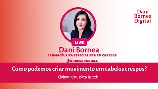 Como podemos criar movimento em cabelos crespos?