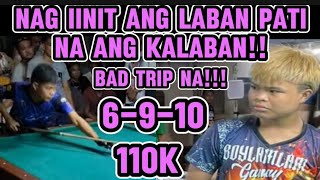 NAG IINIT ANG LABAN PATI NG ANG KALABAN!! 6-9-10 JAYBEE SUCAL VS JEFF BAIS