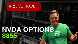 Live Trade - NVDA Calls Retest VWAP for $350