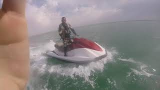 Jet Ski in Dakhla,Morocco with dolphins