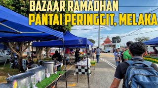 Walk at Bazar Ramadhan Pantai Peringgit, Melaka | Berburu Takjil 2023