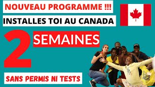 🚨Désormais possible de travailler au Canada en 2024 SANS permis de travail et en 14 jours !!!